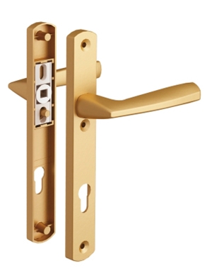 Rhombus side-hung door lock handle